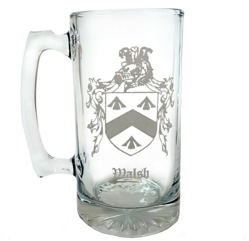 Custom family crest glass - custom, beer